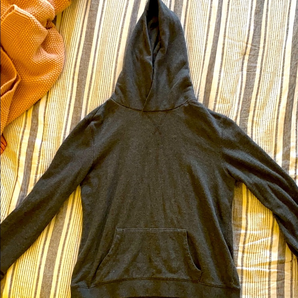 Gray sweatshirt